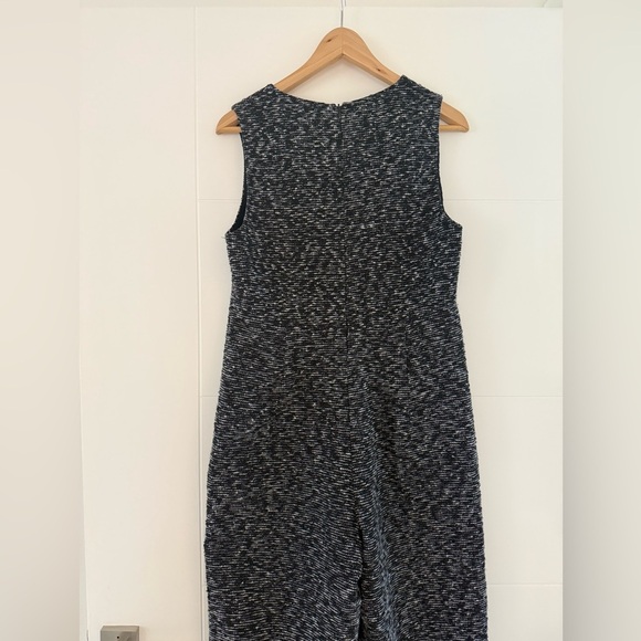 Zara Black & White Tweed Jumpsuit, size medium. - Picture 7 of 10